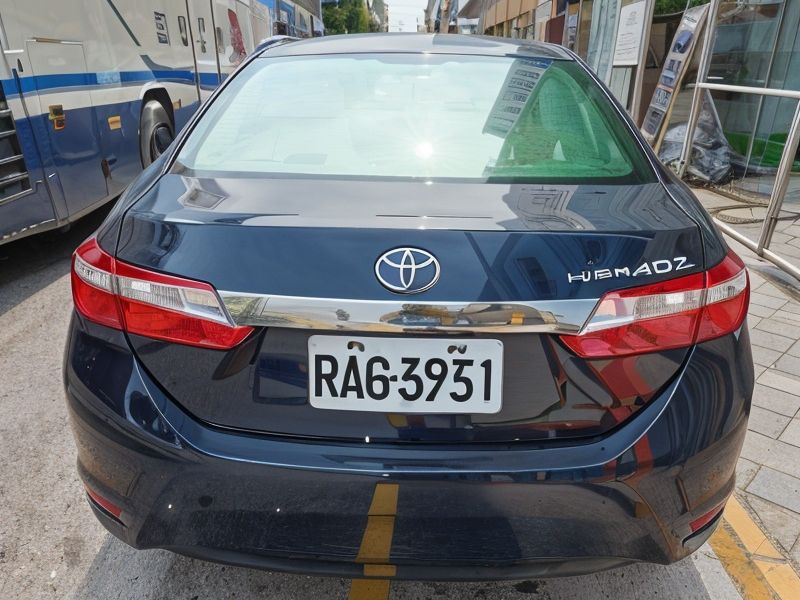 復興租車的TOYOTAALTIS車圖照