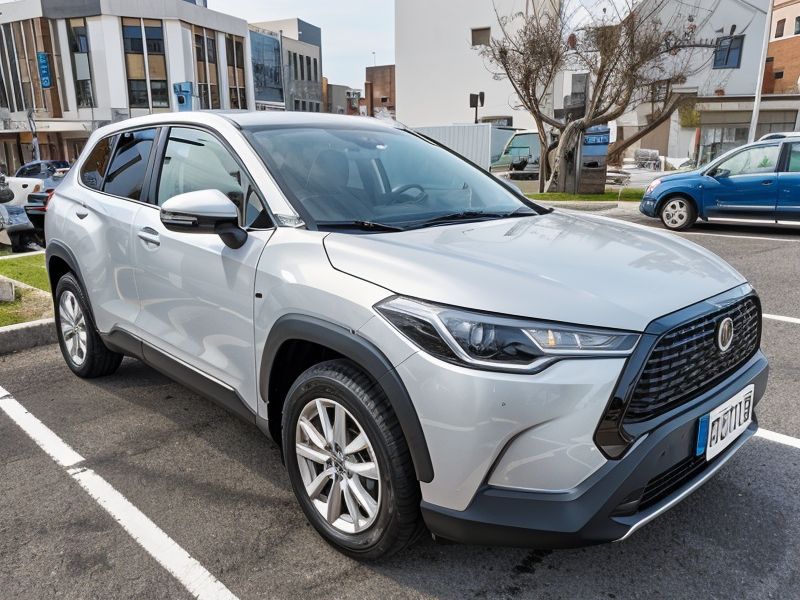 復興租車的TOYOTACOROLLA CROSS車圖照